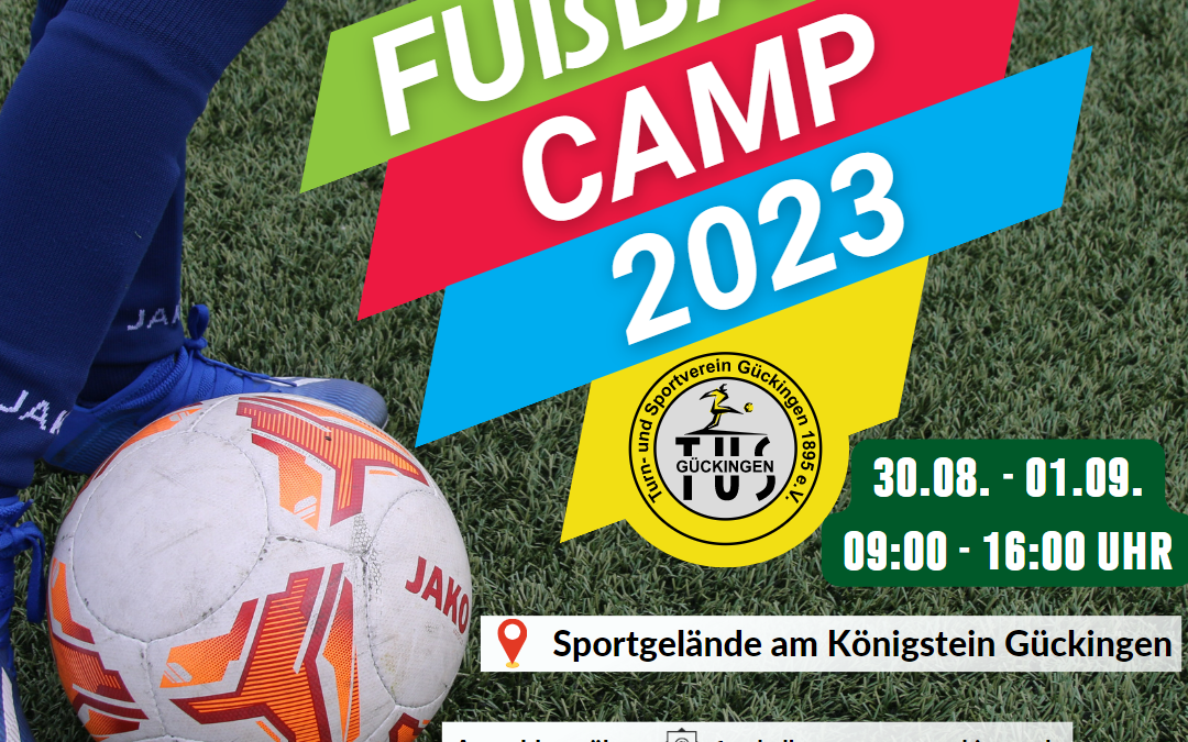 Fußballcamp 2023 in Gückingen