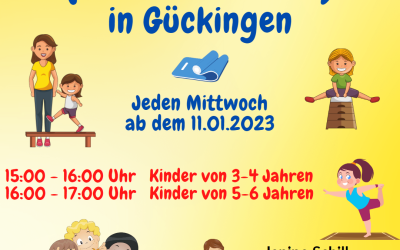 Kinderturnen in Gückingen startet wieder