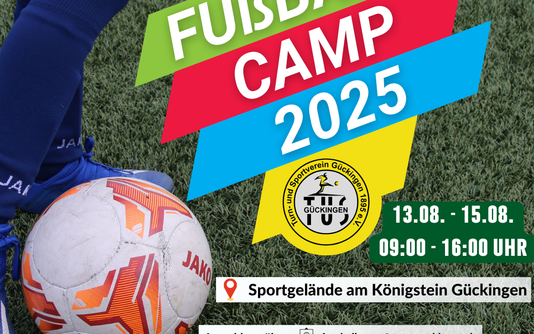 Fußballcamp 2025 in Gückingen